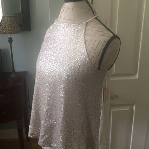 Perfect sequin top with bling on girls night!!