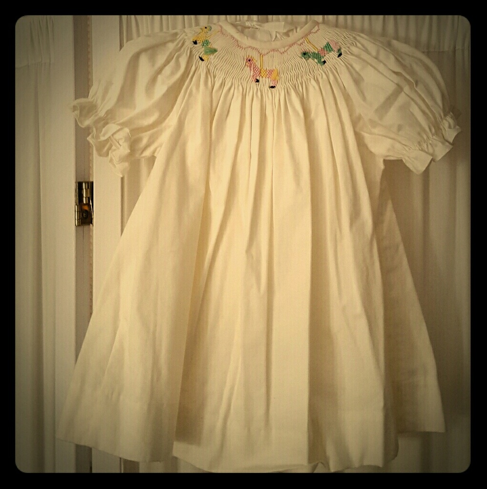 Baby smocked dress