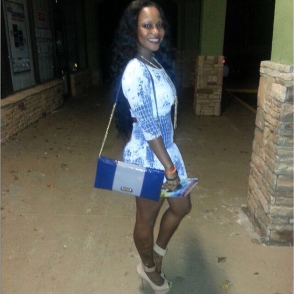 Fitted dress with cut out back. - Picture 1 of 1