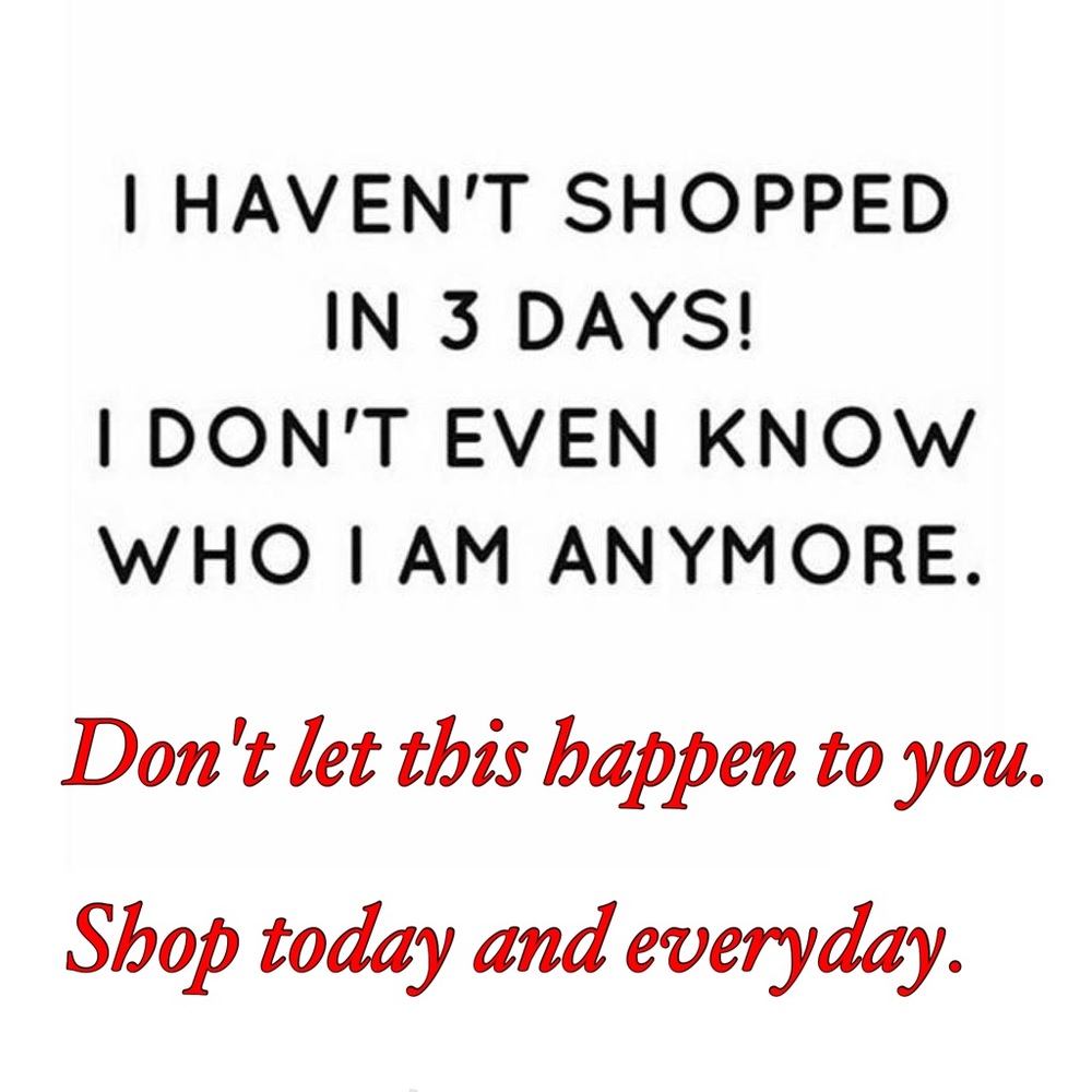 🛍 Don't let shopping withdraw get a hold of you.