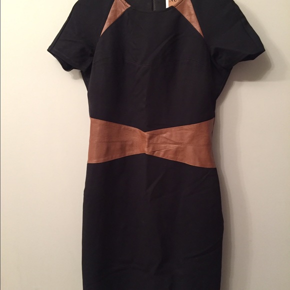 Dresses & Skirts - NUE by Shani Knit Dress with Leather Waistband