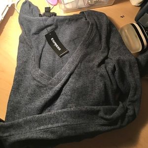 Blue Long Sleeve Tee