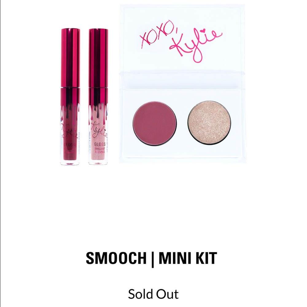 Kylie Valentine's Day smooch mini kit