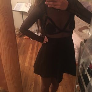 🔴Motel Rocks XS Sheer Mesh Multiway Dress