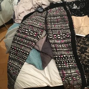 Express palazzo pants.