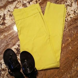 Neon Yellow Pants