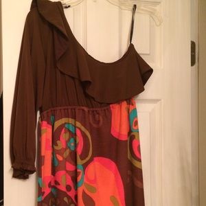 Size Medium One-Shoulder JUDITH MARCH Dress.