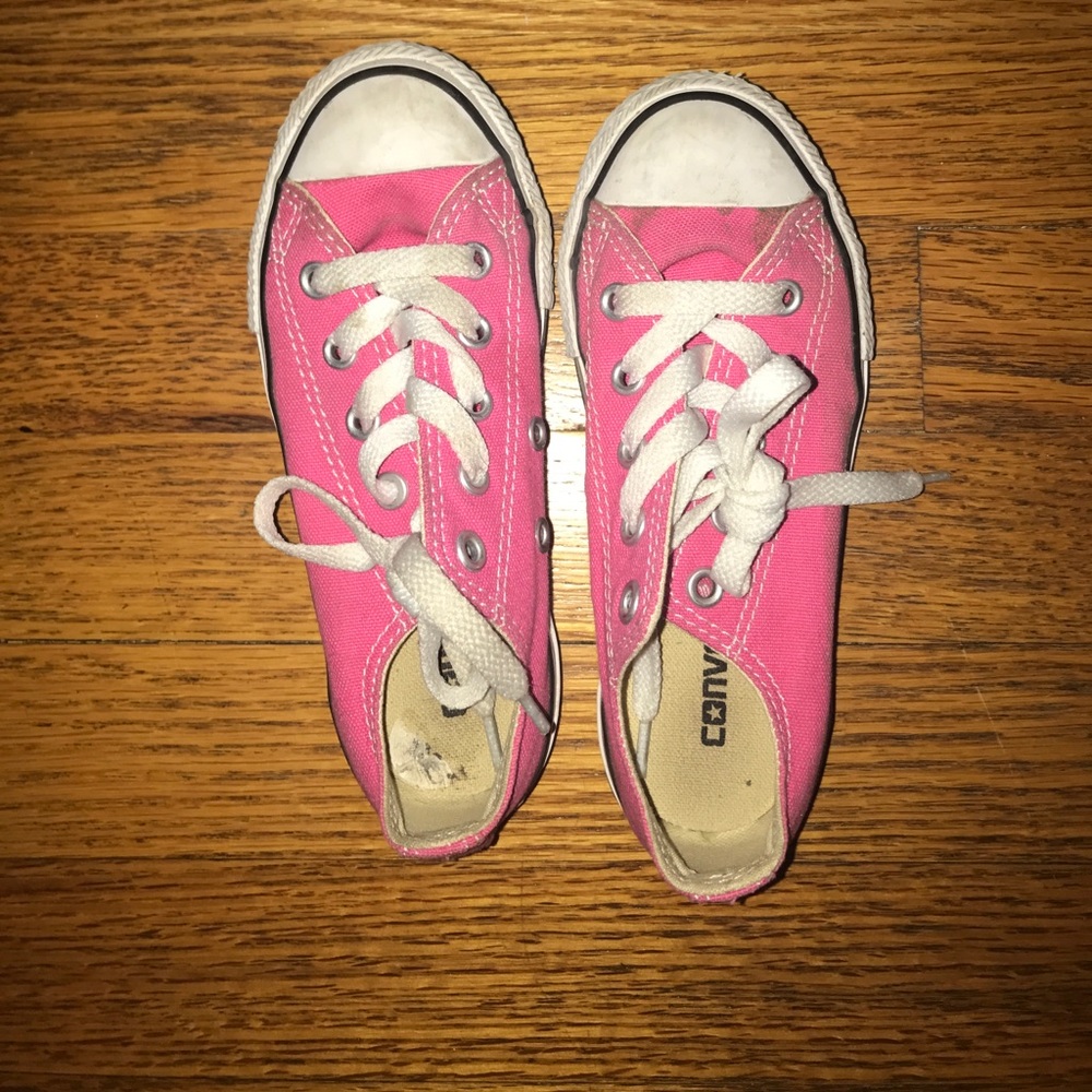 Little girls size 11 Pink Converse