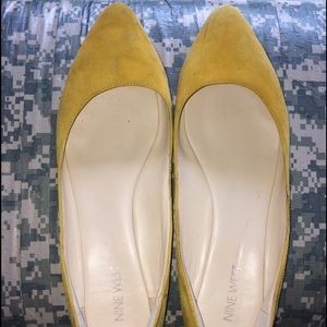 Mustard NINE WEST Flats