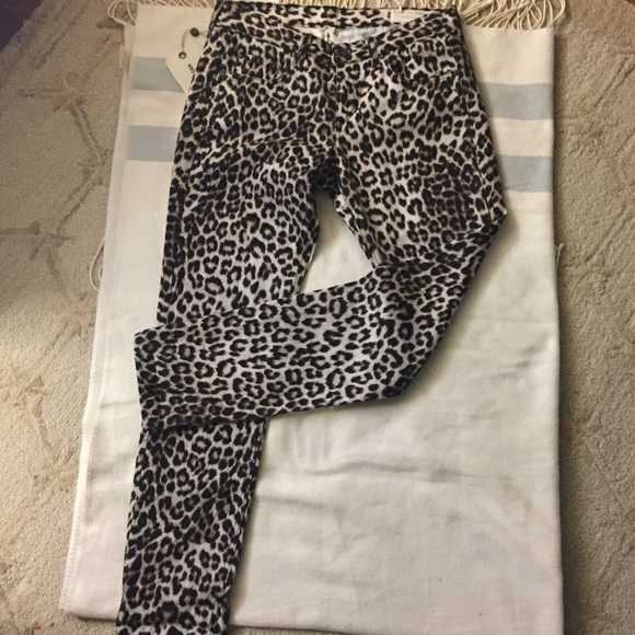 rag & bone Jeans - RAG AND BONE BOYFRIEND JEANS IN SNOW LEOPARD rag & bone Jeans - RAG AND BONE BOYFRIEND JEANS IN SNOW LEOPARD