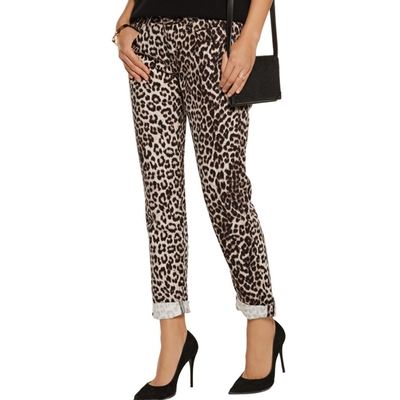 rag & bone Jeans - RAG AND BONE BOYFRIEND JEANS IN SNOW LEOPARD rag & bone Jeans - RAG AND BONE BOYFRIEND JEANS IN SNOW LEOPARD