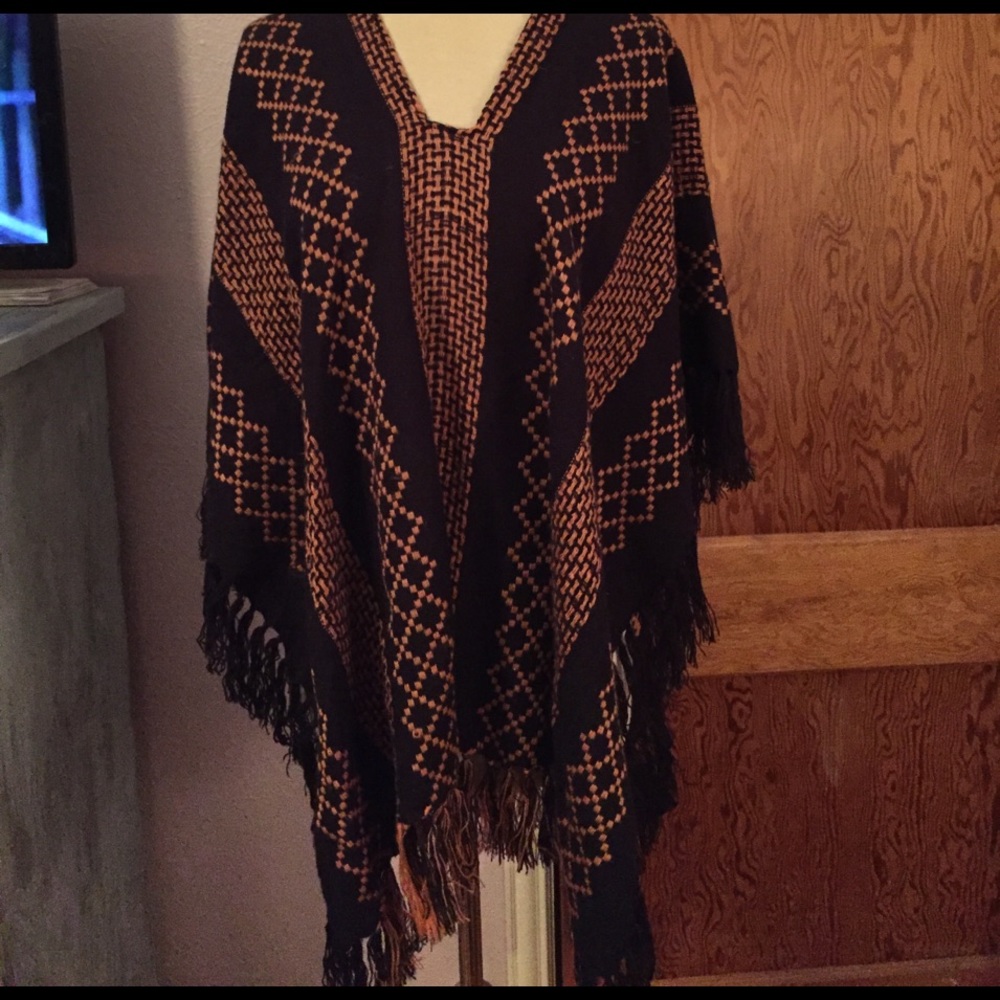 Free People pancho