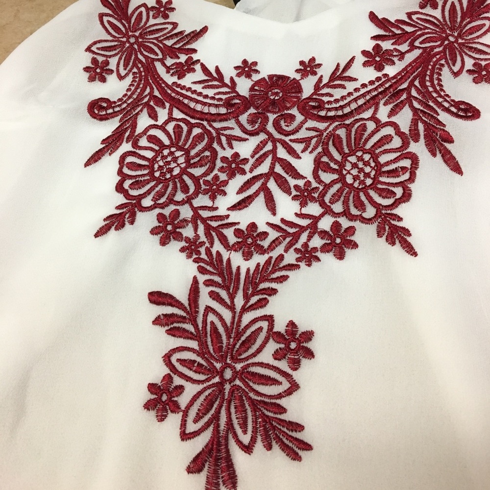 Embroidered tank - Picture 2 of 4