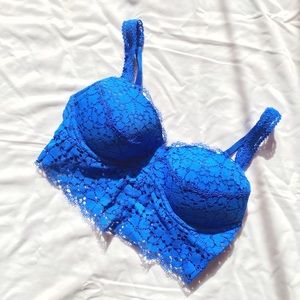 VS PINK // Lace Push-Up Bralette