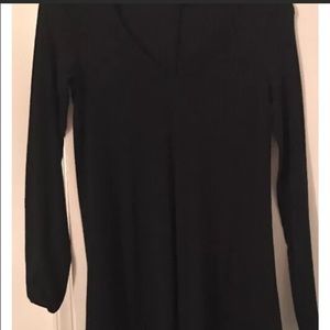 casual black dress from express XS