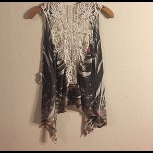 Lace Vest