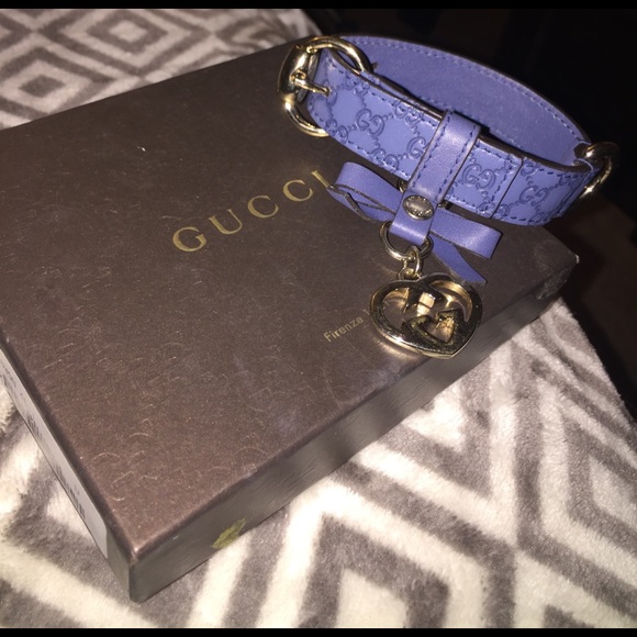 gucci small dog collar