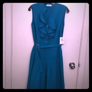 Calvin Klein dress (teal)
