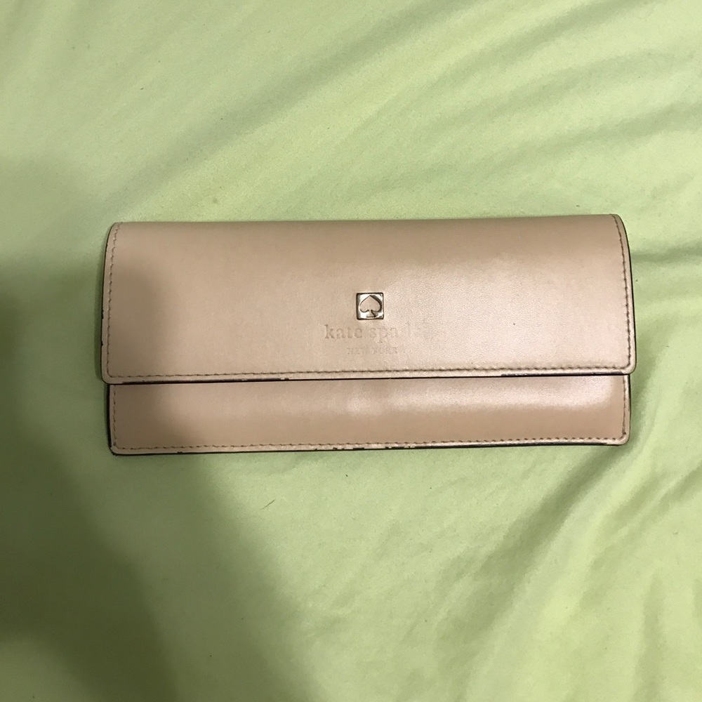 Nude Kate Spade Wallet