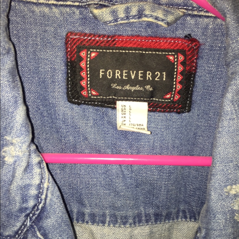 Forever 21 jean jacket - Picture 3 of 3
