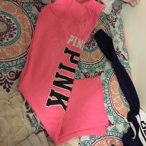 Vibrant pink XS VS sweatpants