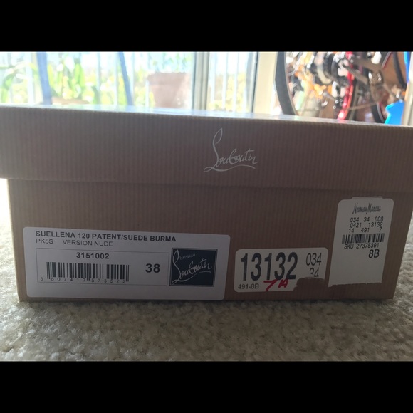 Authentic Christian louboutins. Worn once! - Picture 5 of 6
