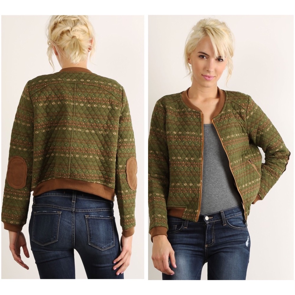 Quilted Bomber Fabulous - Picture 3 of 4