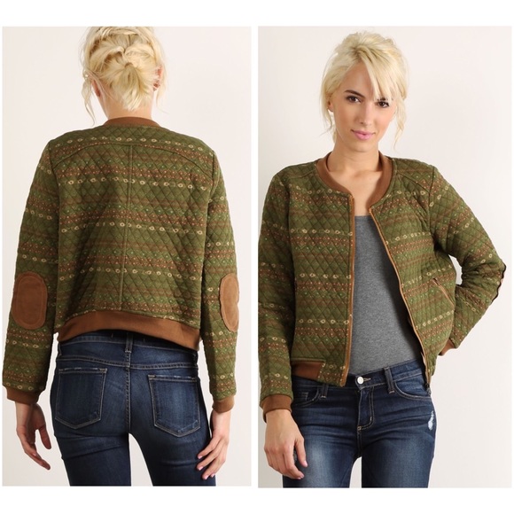 Quilted Bomber Fabulous - Picture 3 of 4