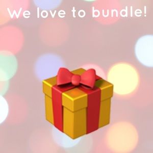 We love to bundle!