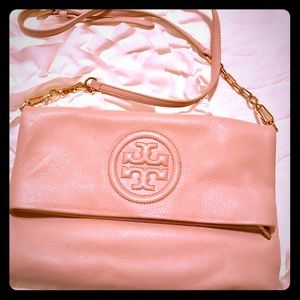 Authentic Tory Burch Crossbody Fold Over