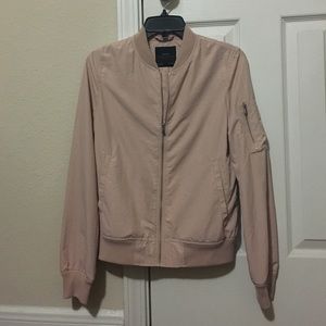 Blush Zara Bomber Jacket