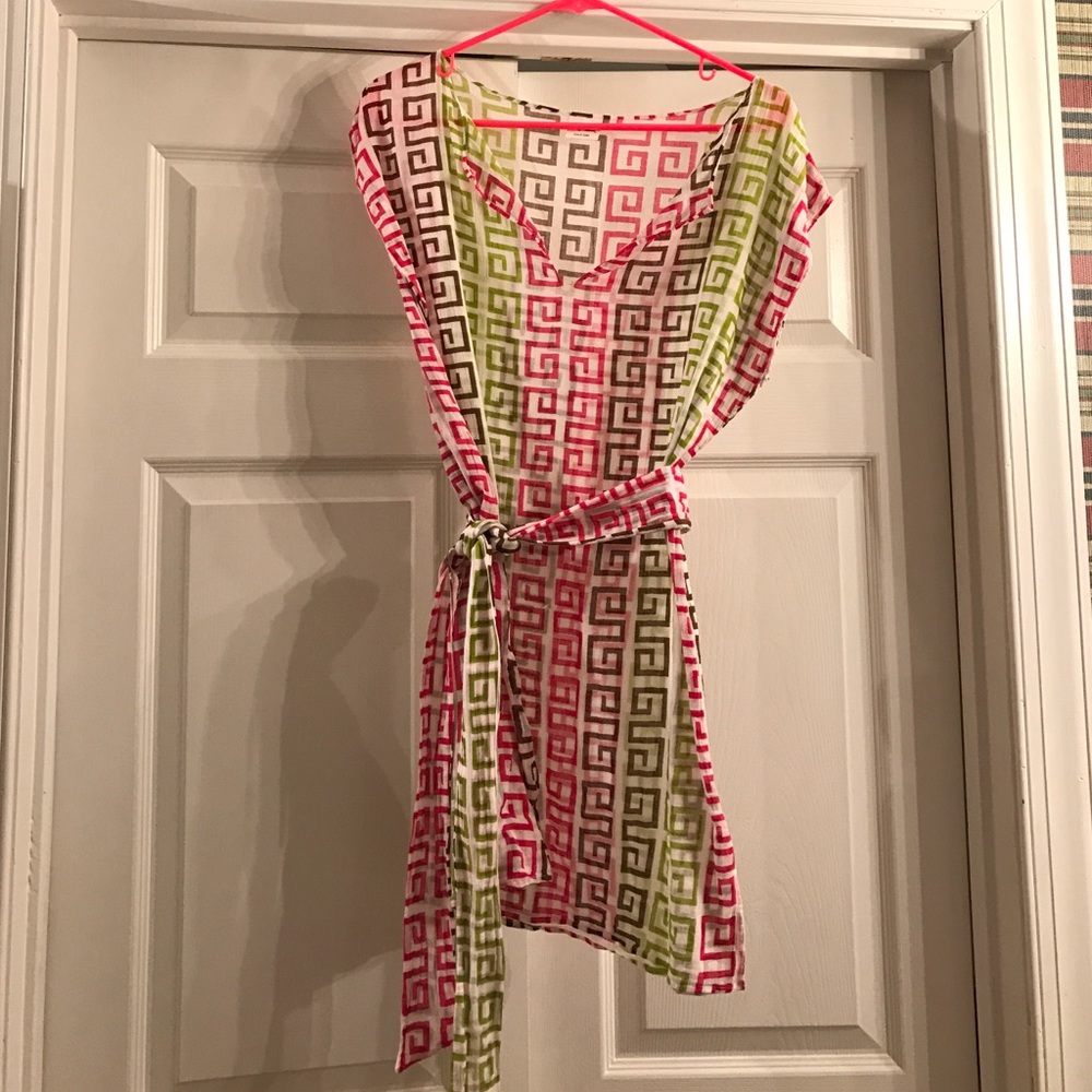 Cotton multi colored tunic