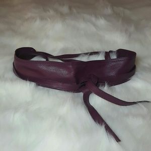 H&M Purple Obi Belt (one size)