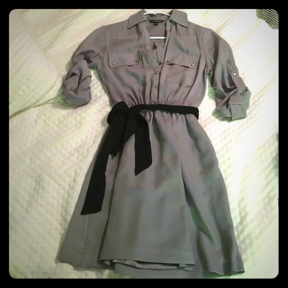 Express shirt dress