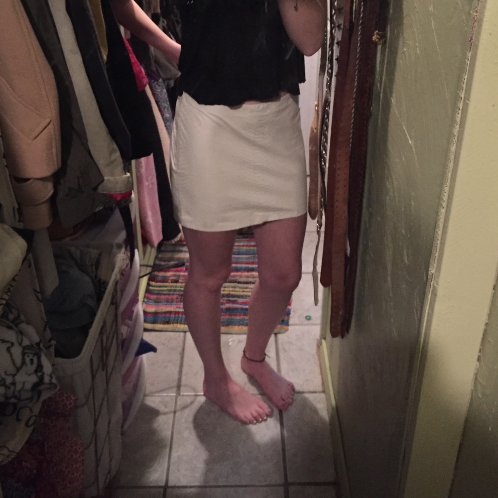 Haute Hippie mini skirt