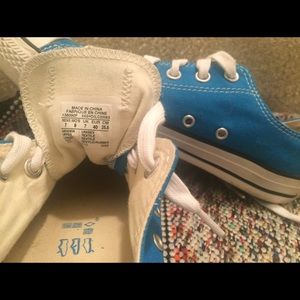 Blue Converse