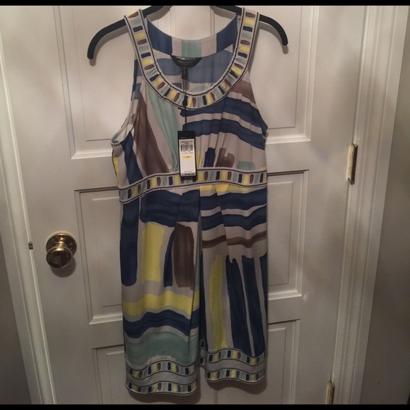 NWT BCBG Matte Jersey Tank Dress Sz M - Picture 1 of 4