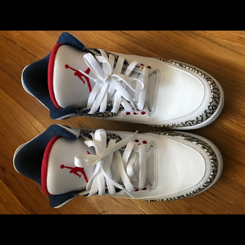 OG TRUE BLUE Jordan 3 size 8.5 men VNDS