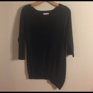 Green Asymmetrical Sweater