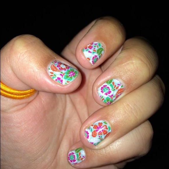 Out of print! "Siesta" Jamberry! Full sheet! - Picture 1 of 3