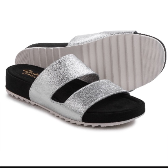 Clarks Shoes - Clarks Zelby Silver Sandal