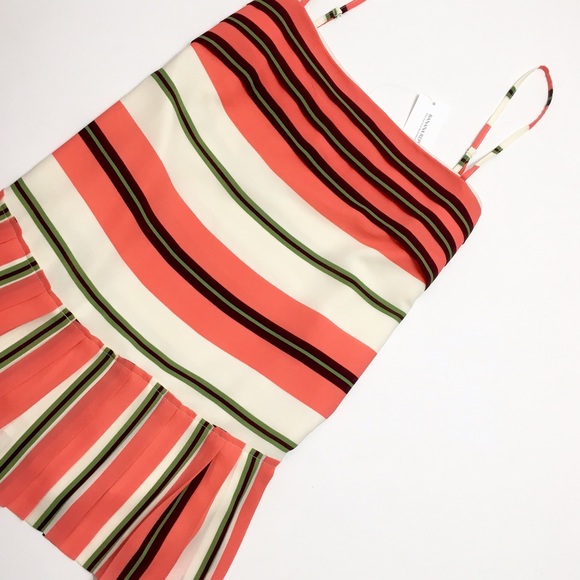 Banana Republic Tops - Banana Republic Multi-Stripe Pleated Cami