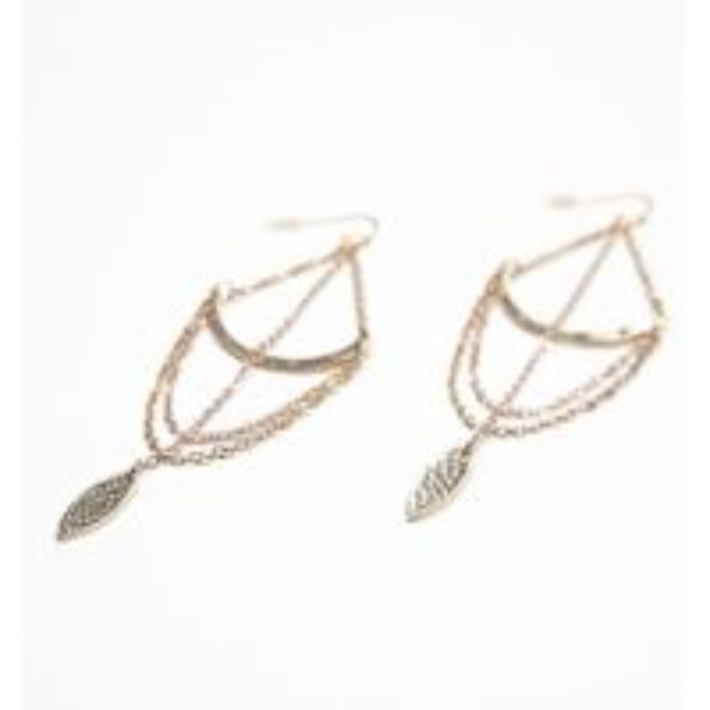 Free People crossbow earrings