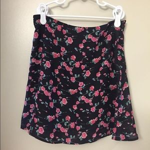 Vintage floral skirt