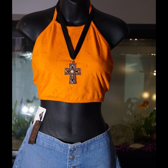 RALPH LAUREN SEXY CROP TOP - Picture 3 of 4