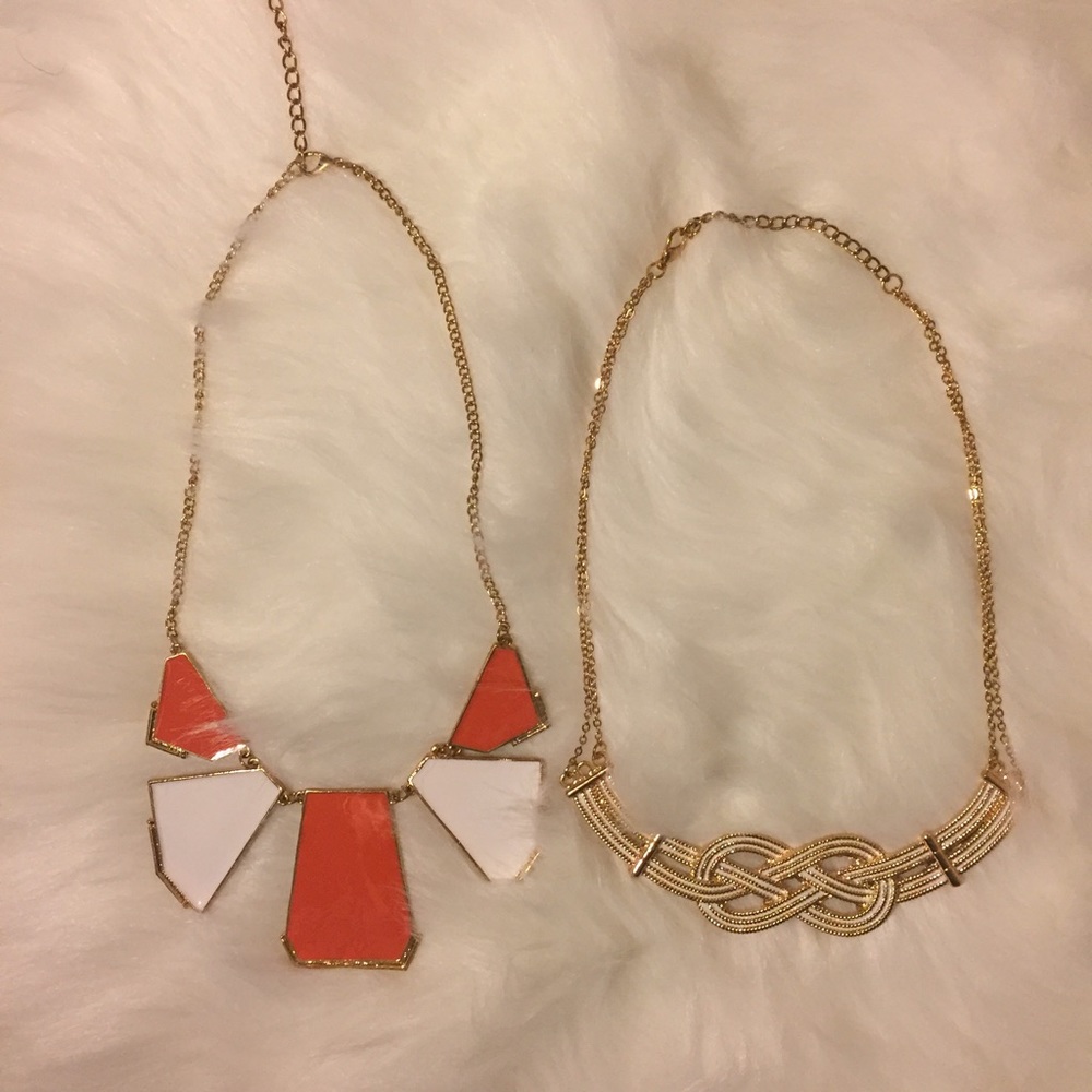2 necklaces
