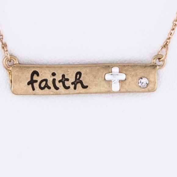 🎉Host Pick  🎉Faith Bar Necklaces - Picture 2 of 4