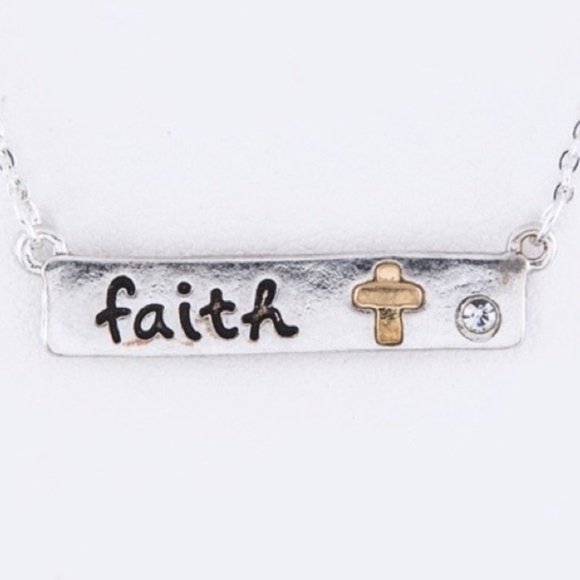 🎉Host Pick  🎉Faith Bar Necklaces - Picture 3 of 4