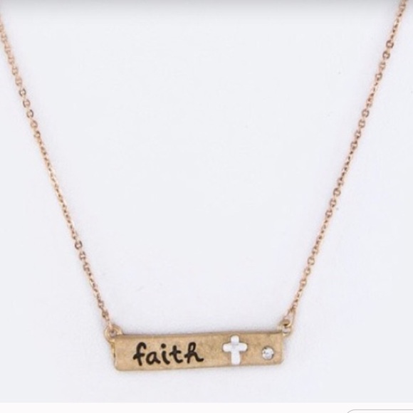 🎉Host Pick  🎉Faith Bar Necklaces - Picture 4 of 4