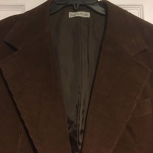 Scott's Gray Ltd brown retro corduroy sports coat